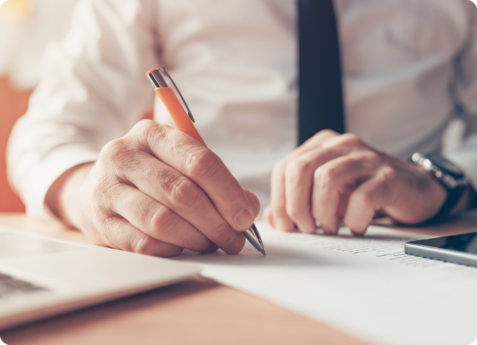 書類準備・申請支援イメージ